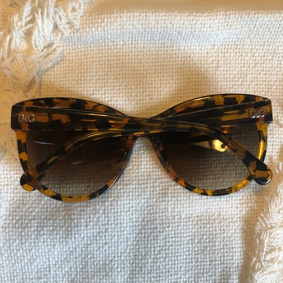 Dolce & Gabbana Tortoise Shell Sunglasses main image 6